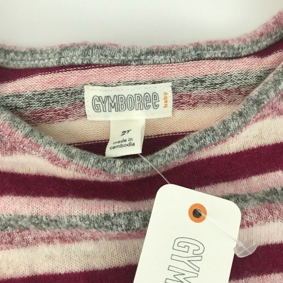 Gymboree Berry Stripe Ruffle Feathersoft D… - Picture 6 of 6